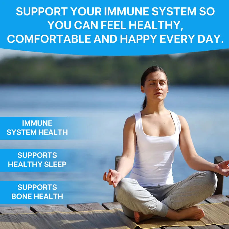 Magnesium Complex Capsules - Support Muscle, Bone, Heart Health, Improve Sleep, Stress & Anxiety Relief - Dietary Supplement